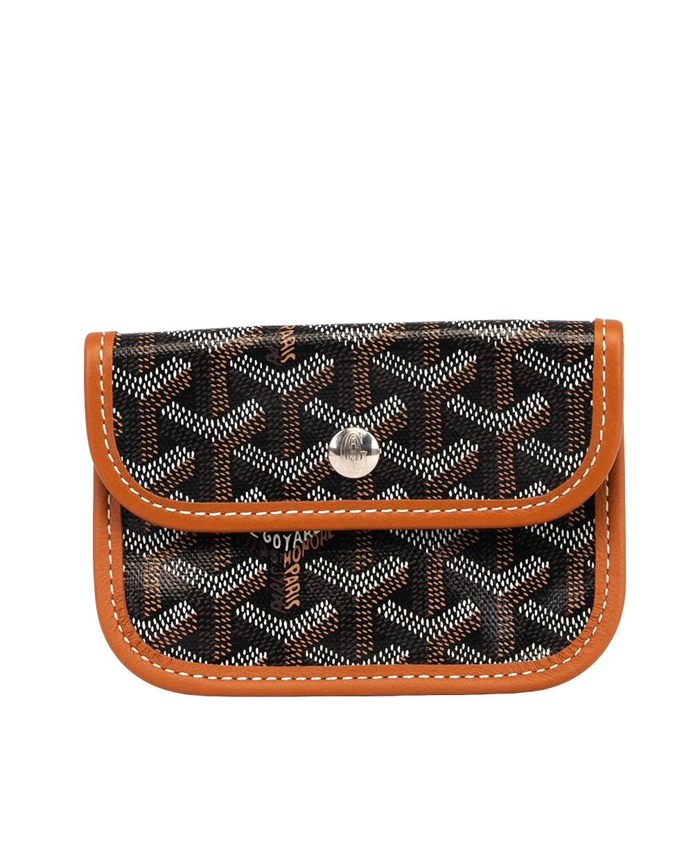 NEW GOYARD ANJOU MINI BROWN CANVAS SHW SOA120240 0882