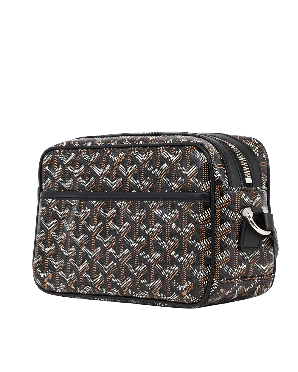 NEW GOYARD CAP VERT BLACK CANVAS SHW SIS 120251 2981