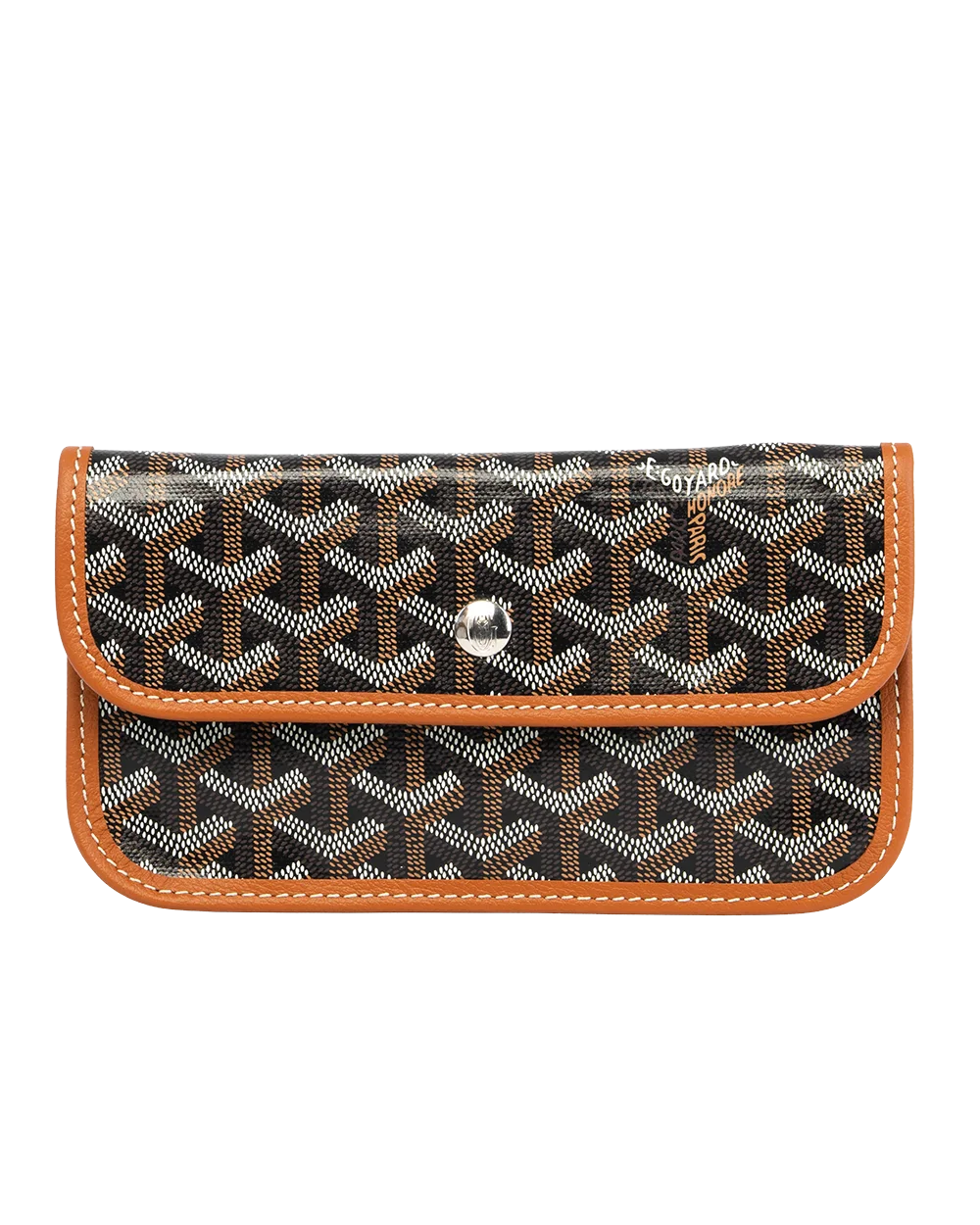 NEW GOYARD ST.LOUIS PM BROWN CROC UNIVERSEL CANVAS SHW CHN 020247 0378