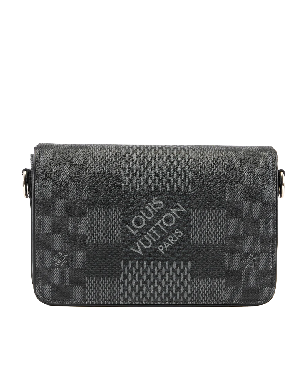 NEW LV STUDIO MESSENGER BAG GRAPHITE DAMIER CANVAS SHW 43393