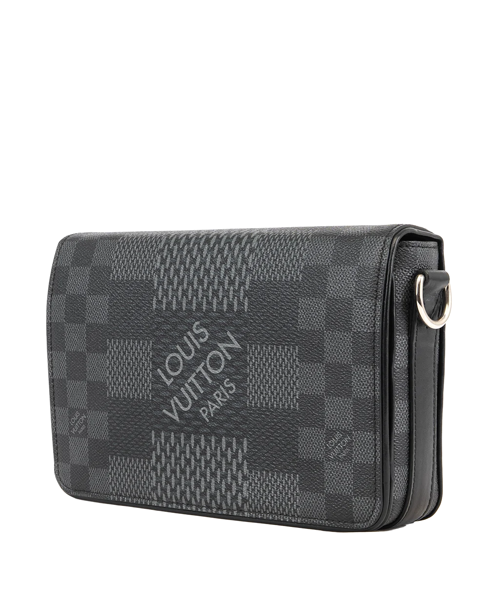 NEW LV STUDIO MESSENGER BAG GRAPHITE DAMIER CANVAS SHW 43394