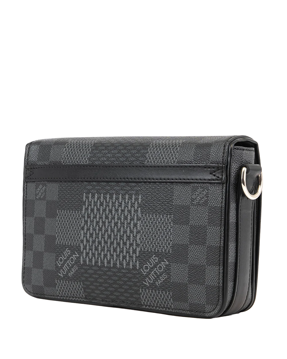 NEW LV STUDIO MESSENGER BAG GRAPHITE DAMIER CANVAS SHW 43395