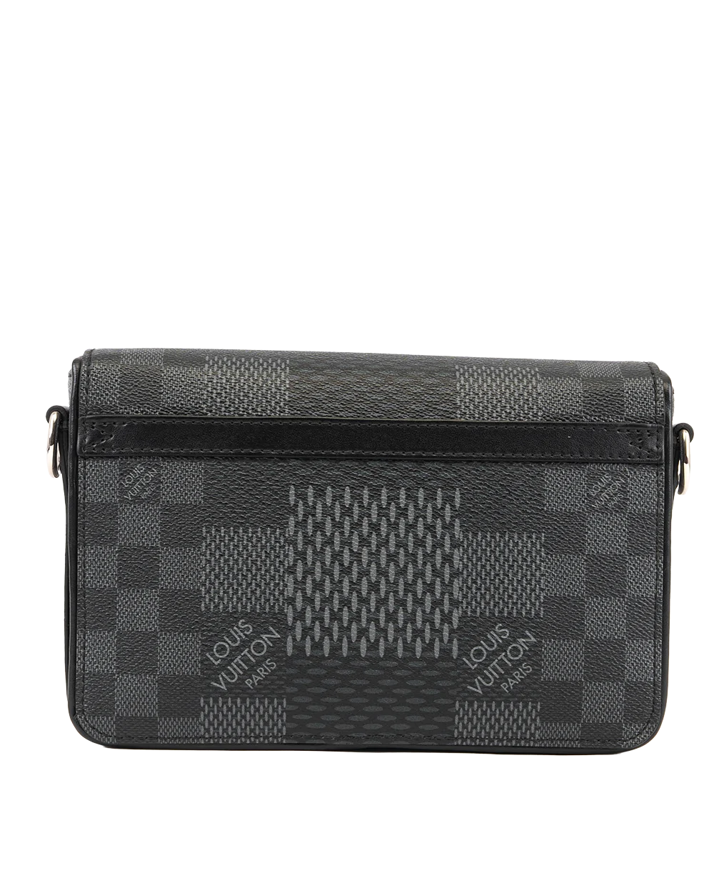 NEW LV STUDIO MESSENGER BAG GRAPHITE DAMIER CANVAS SHW 43396