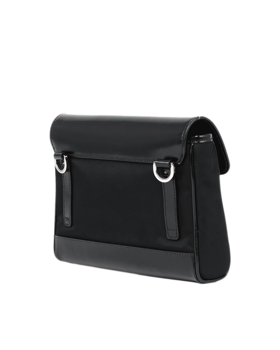 PRADA 2VD044 SHOLDER BAG BLACK CALF NYLON SHW 0536