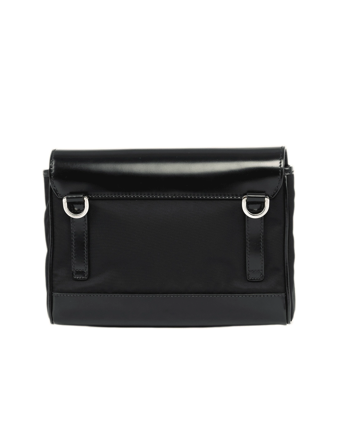 PRADA 2VD044 SHOLDER BAG BLACK CALF NYLON SHW 0537