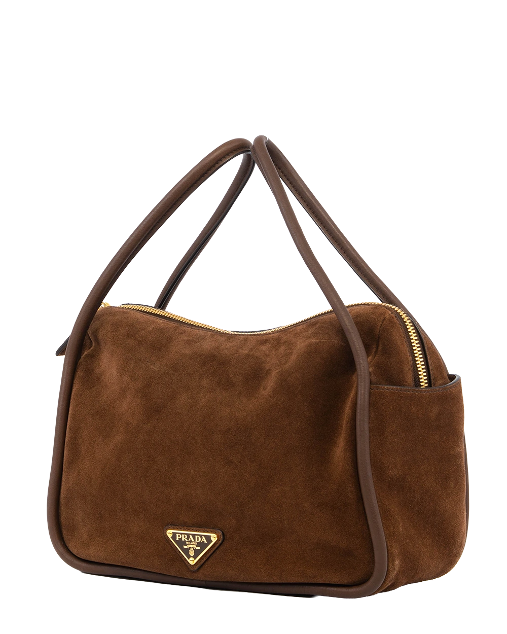 PRADA DARLING BROWN SUEDE GHW 0298