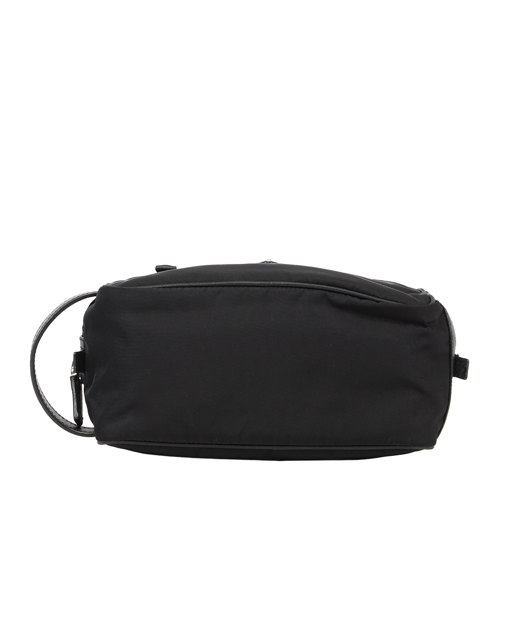 PRADA HANDBAG CLUTCH BLACK NYLON SHW 0182