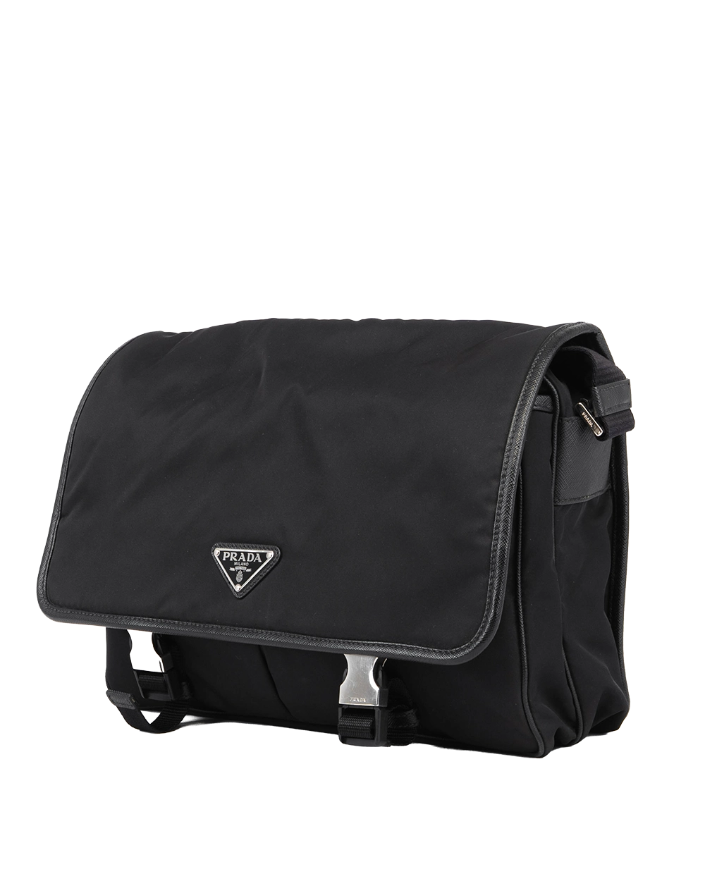 PRADA MESSENGER BLACK NYLON SHW 1010