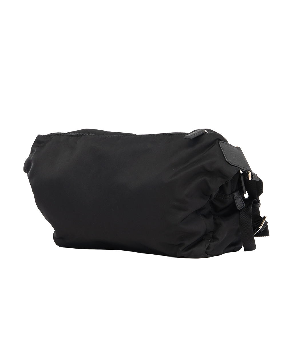PRADA MONTAGN SHOLDER BAG BLACK NYLON SHW 0114
