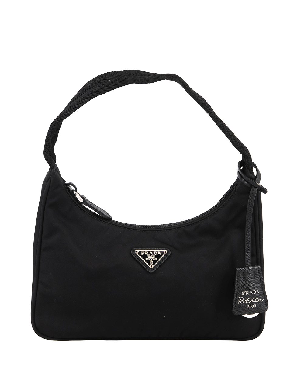 PRADA RE EDITION 2000 BLACK NYLON SHW 1230