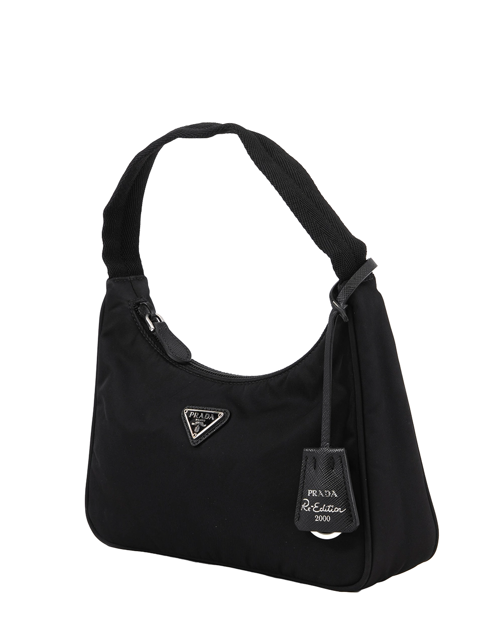 PRADA RE EDITION 2000 BLACK NYLON SHW 1231