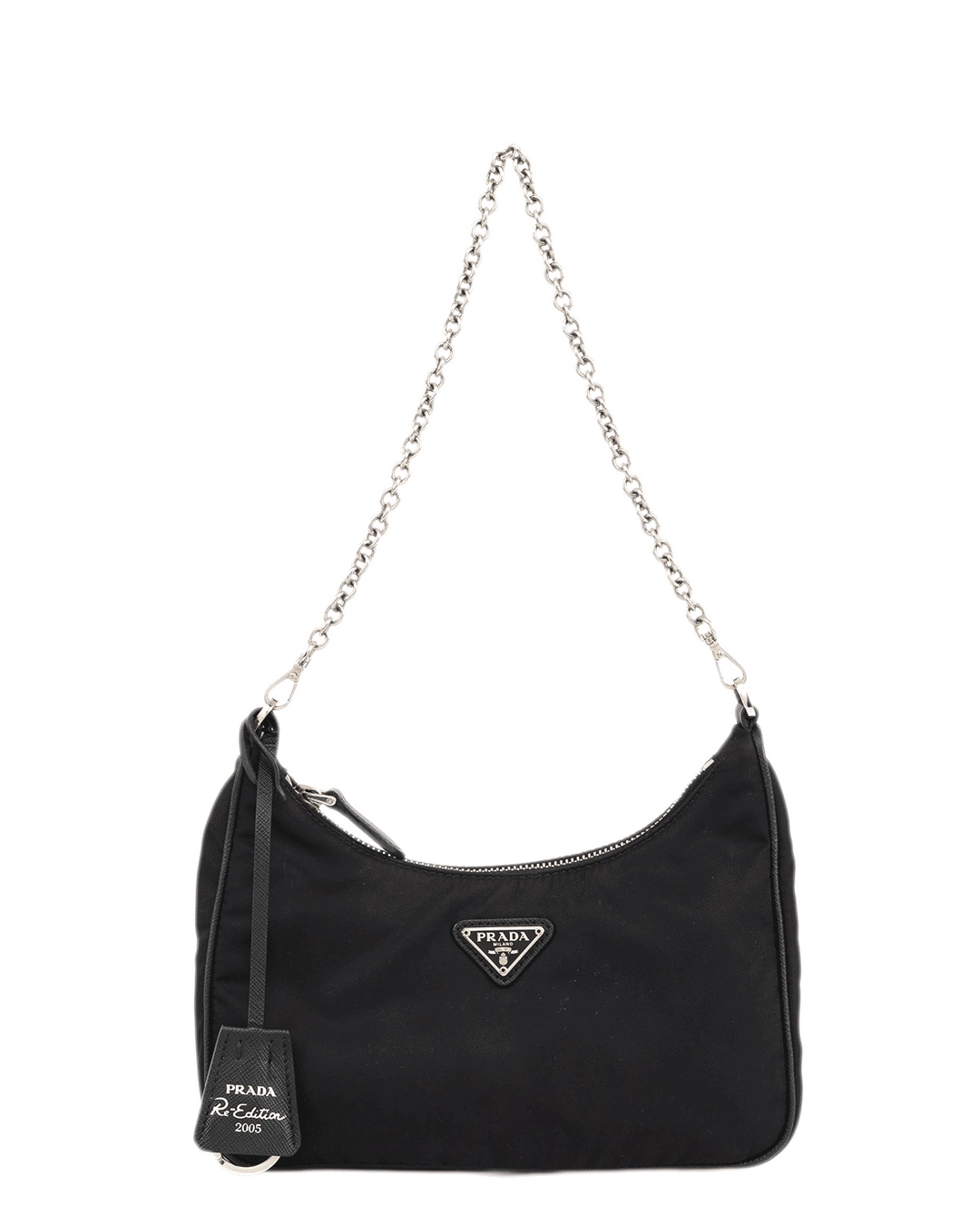 PRADA RE EDITION 2005 BLACK NYLON SHW MICROCHIP 4602