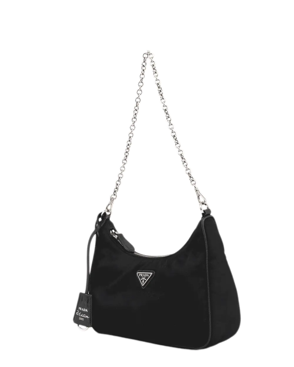 PRADA RE EDITION 2005 BLACK NYLON SHW MICROCHIP 4605