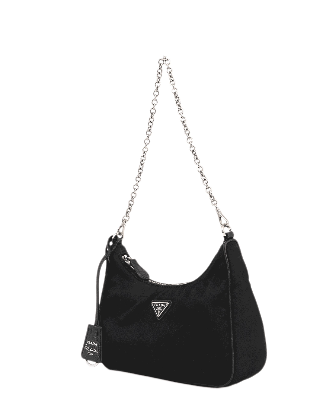 PRADA RE EDITION 2005 BLACK NYLON SHW MICROCHIP 4605