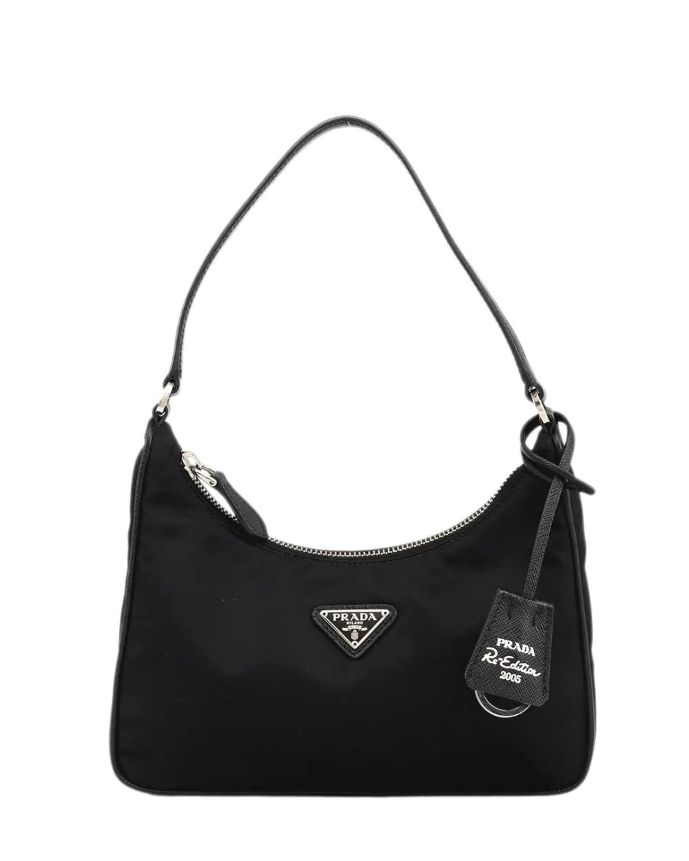 PRADA RE EDITION 2005 BLACK NYLON SHW 3753