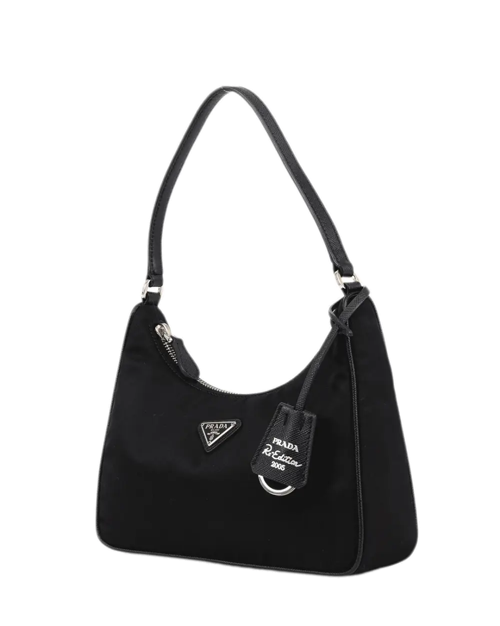 PRADA RE EDITION 2005 BLACK NYLON SHW 3757