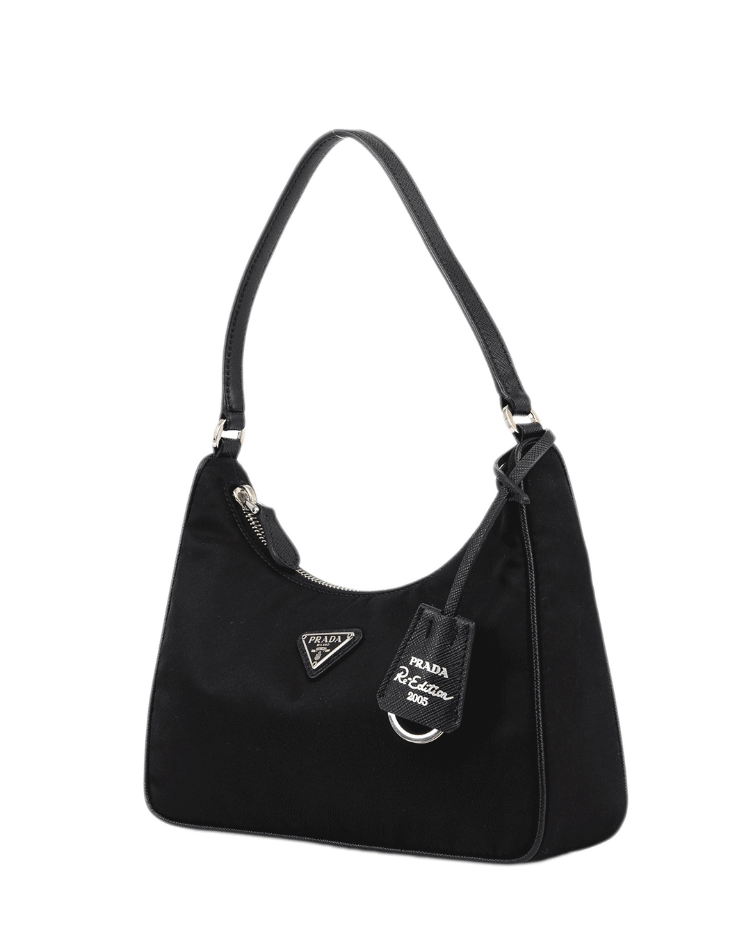PRADA RE EDITION 2005 BLACK NYLON SHW 3757