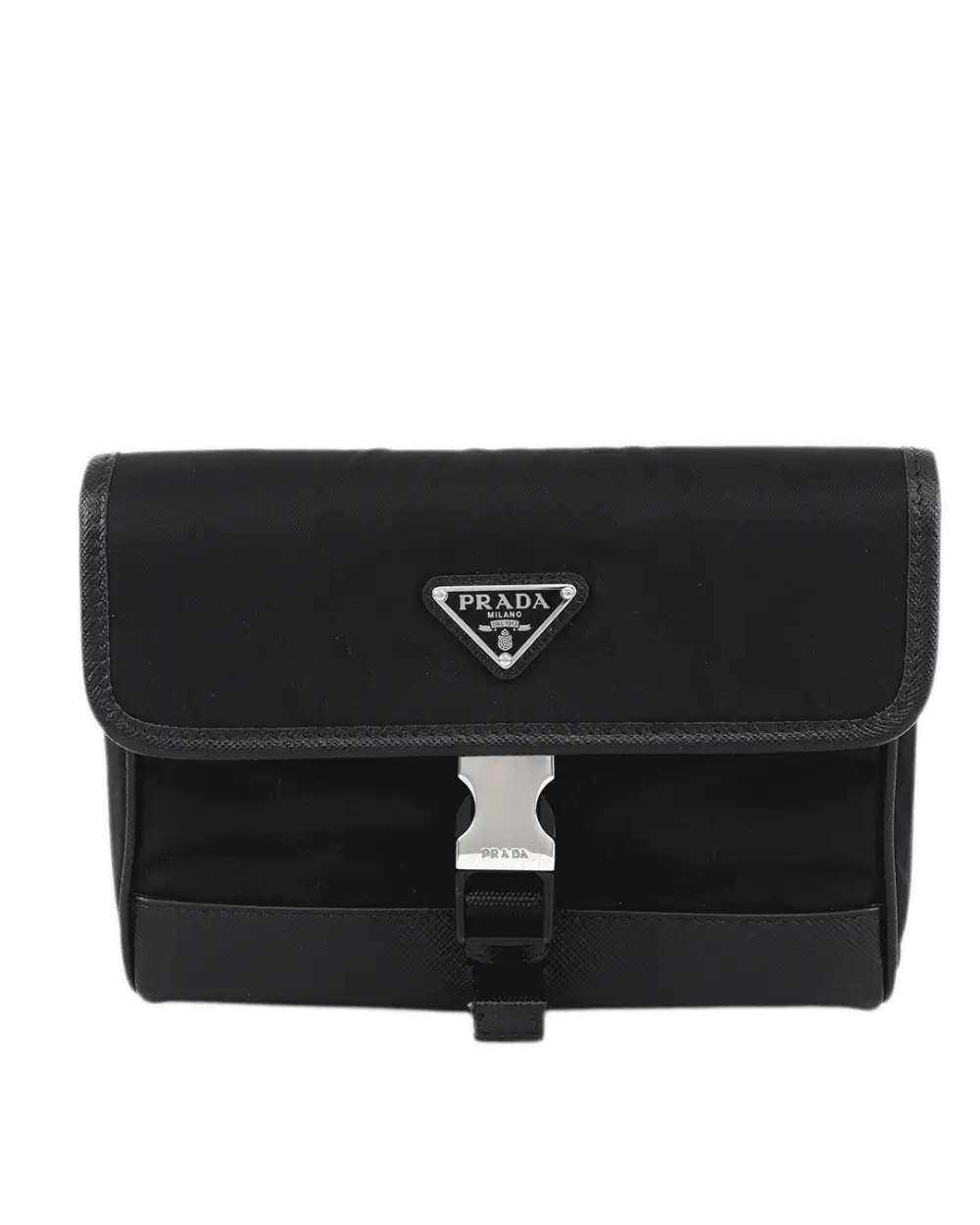 PRADA SMARTPHONE CASE BLACK NYLON SHW MICROCHIP 3633