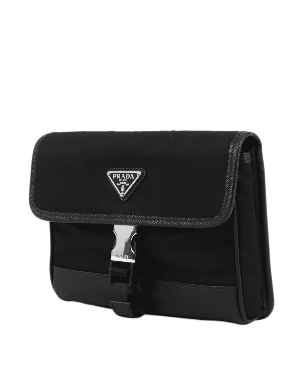 PRADA SMARTPHONE CASE BLACK NYLON SHW MICROCHIP 3634