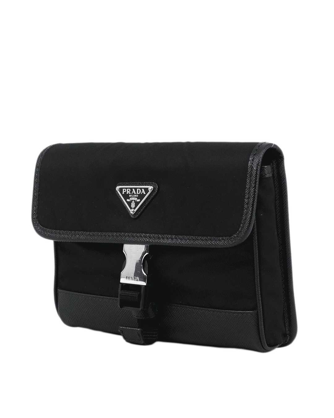 PRADA SMARTPHONE CASE BLACK NYLON SHW MICROCHIP 3634