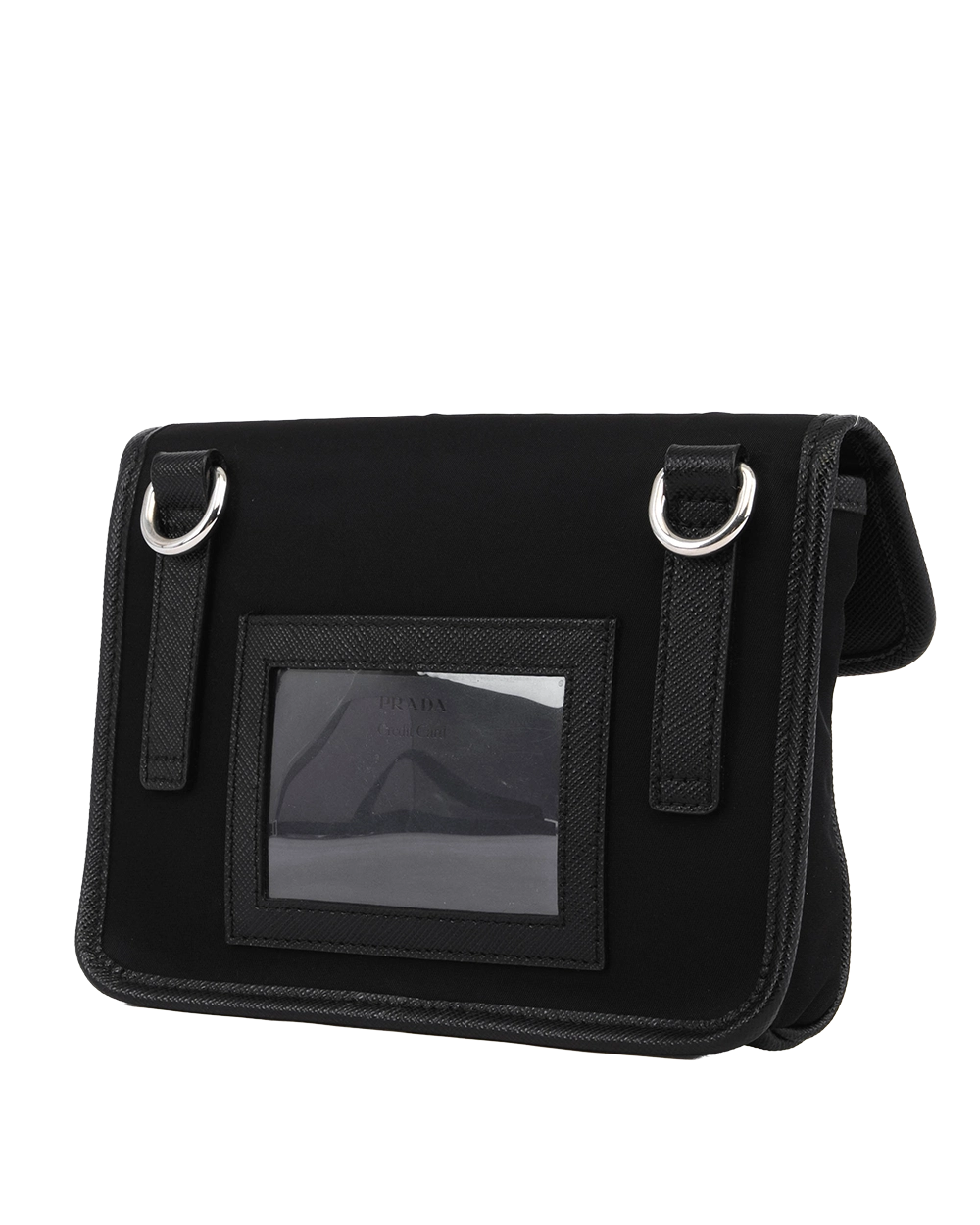 PRADA SMARTPHONE CASE BLACK NYLON SHW 2697