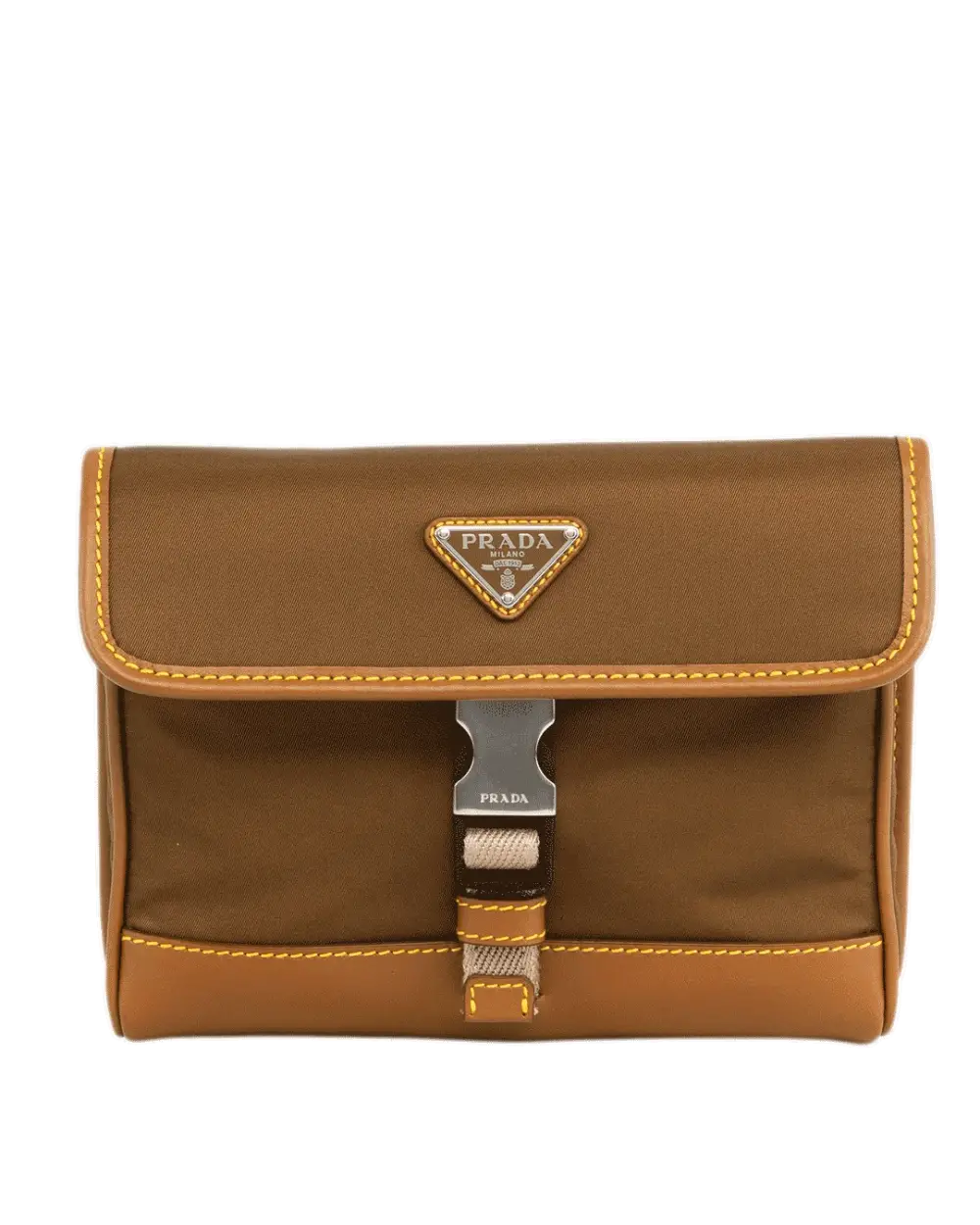 PRADA SMARTPHONE CASE BROWN NYLON SHW 0997