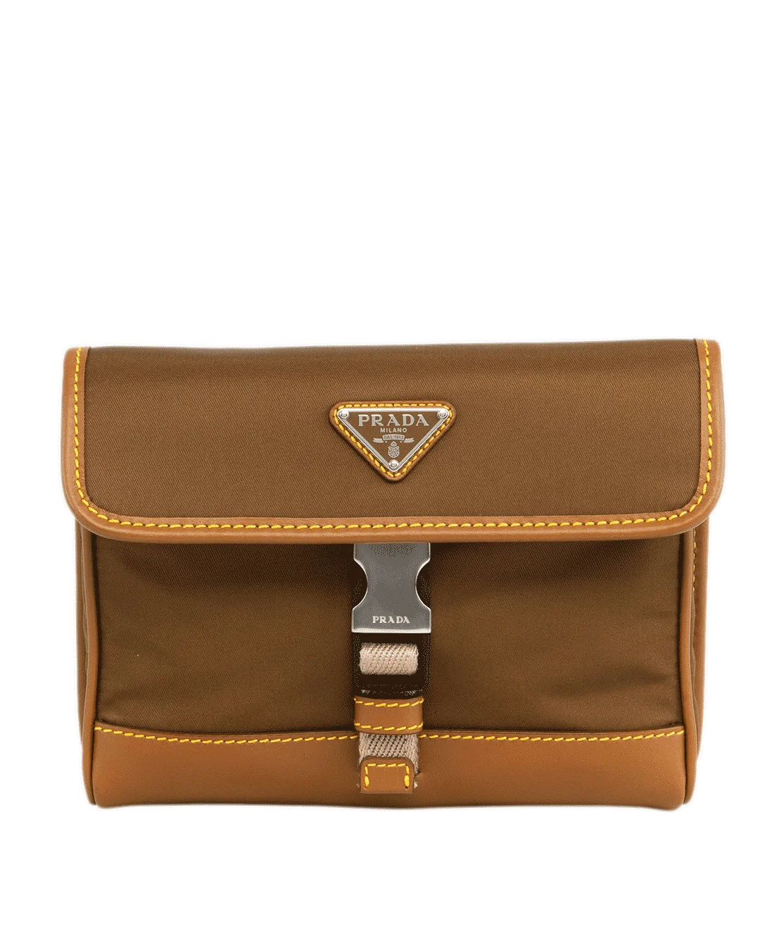 PRADA SMARTPHONE CASE BROWN NYLON SHW 0997