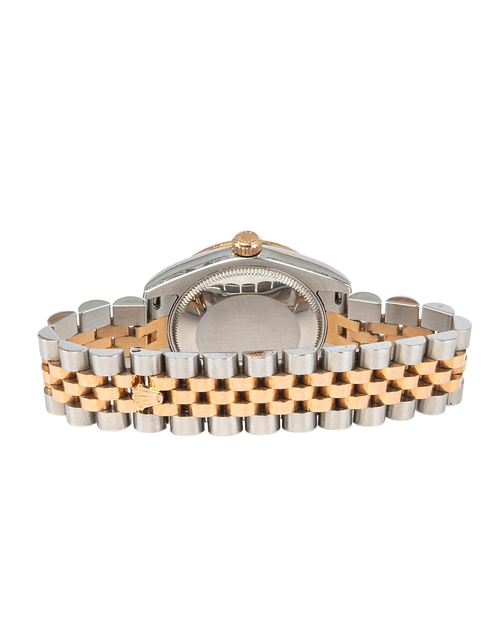 ROLEX DATEJUST 31 MM TWO TONE JUBILEE FACTORY DIAMOND RGHW SHW TR428665 1355