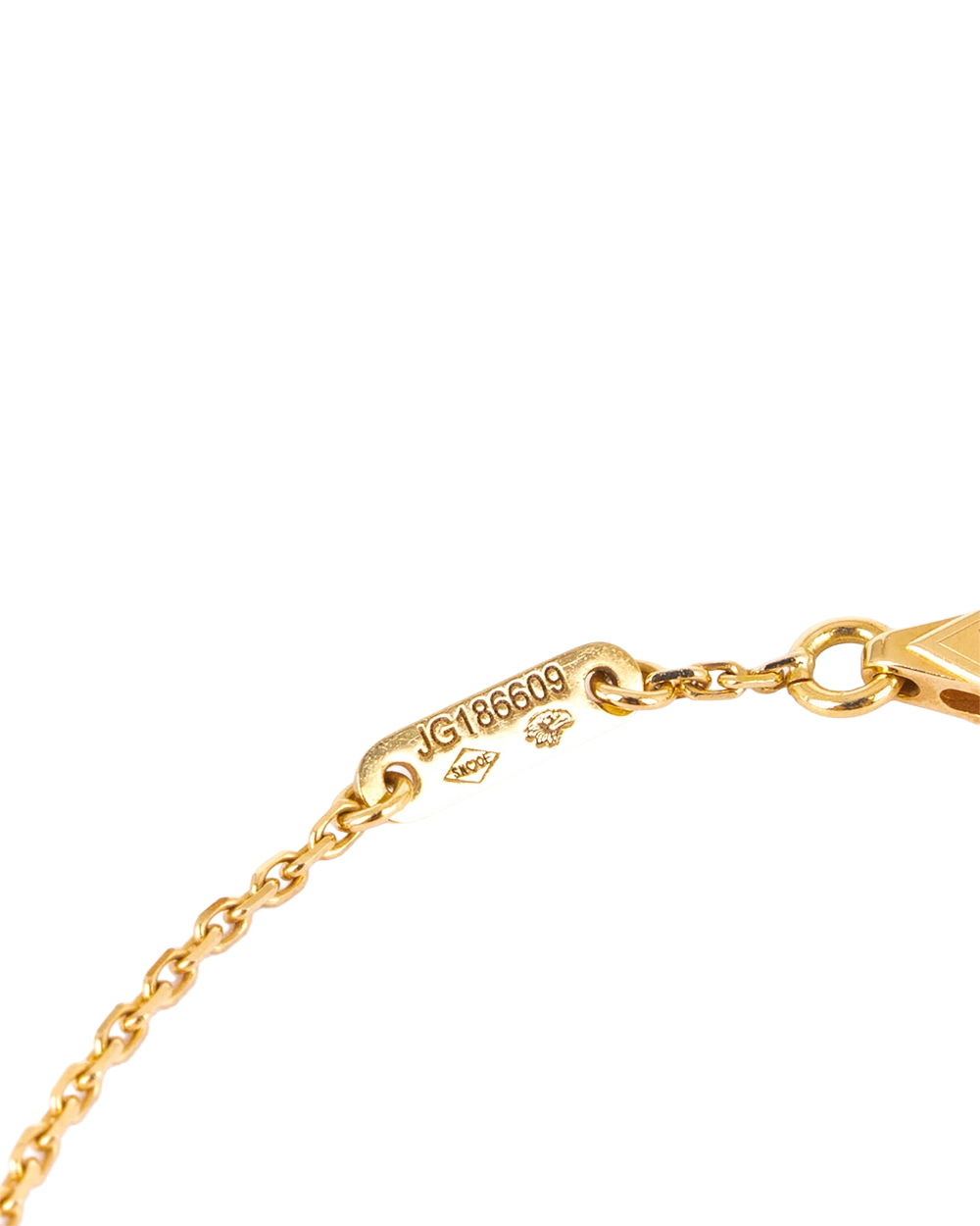 VAN CLEEF&ARPELS ALHAMBRA BRACELET SWEET WHITE YELLOW GOLD JG186609 1944