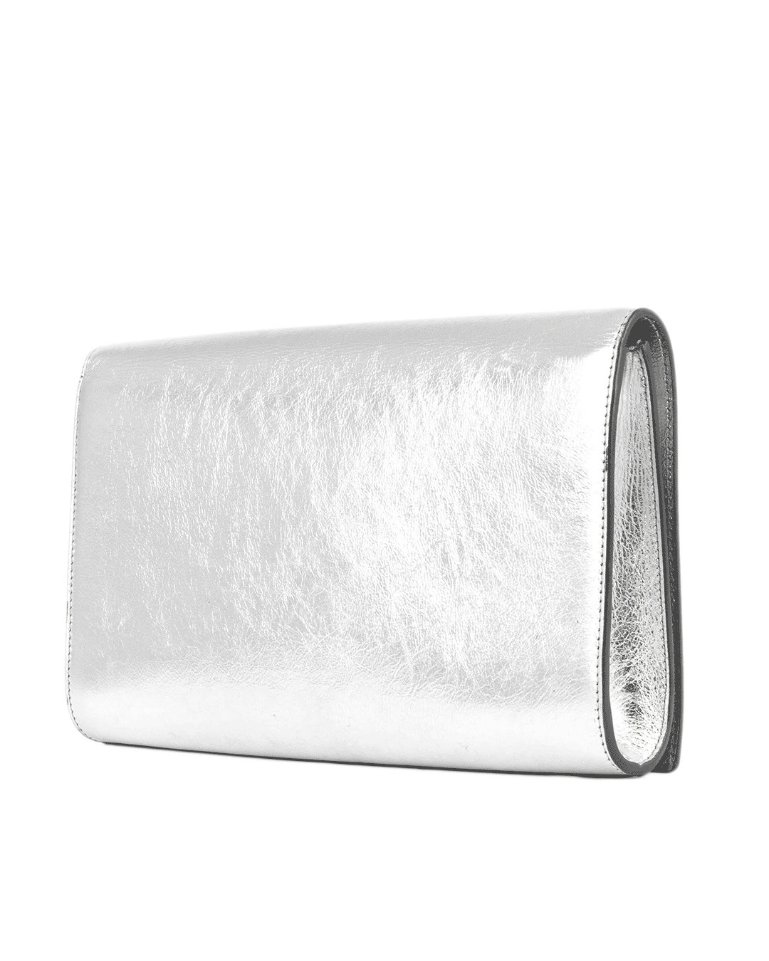YSL CLUTCH SILVER METALLIC GUE361120Y1217 0675
