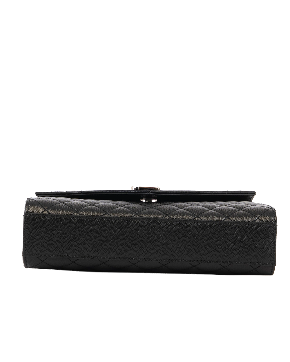 YSL ENVELOPE MEDIUM BLACK CHEVRON SHW PCT 600185 0522 4079