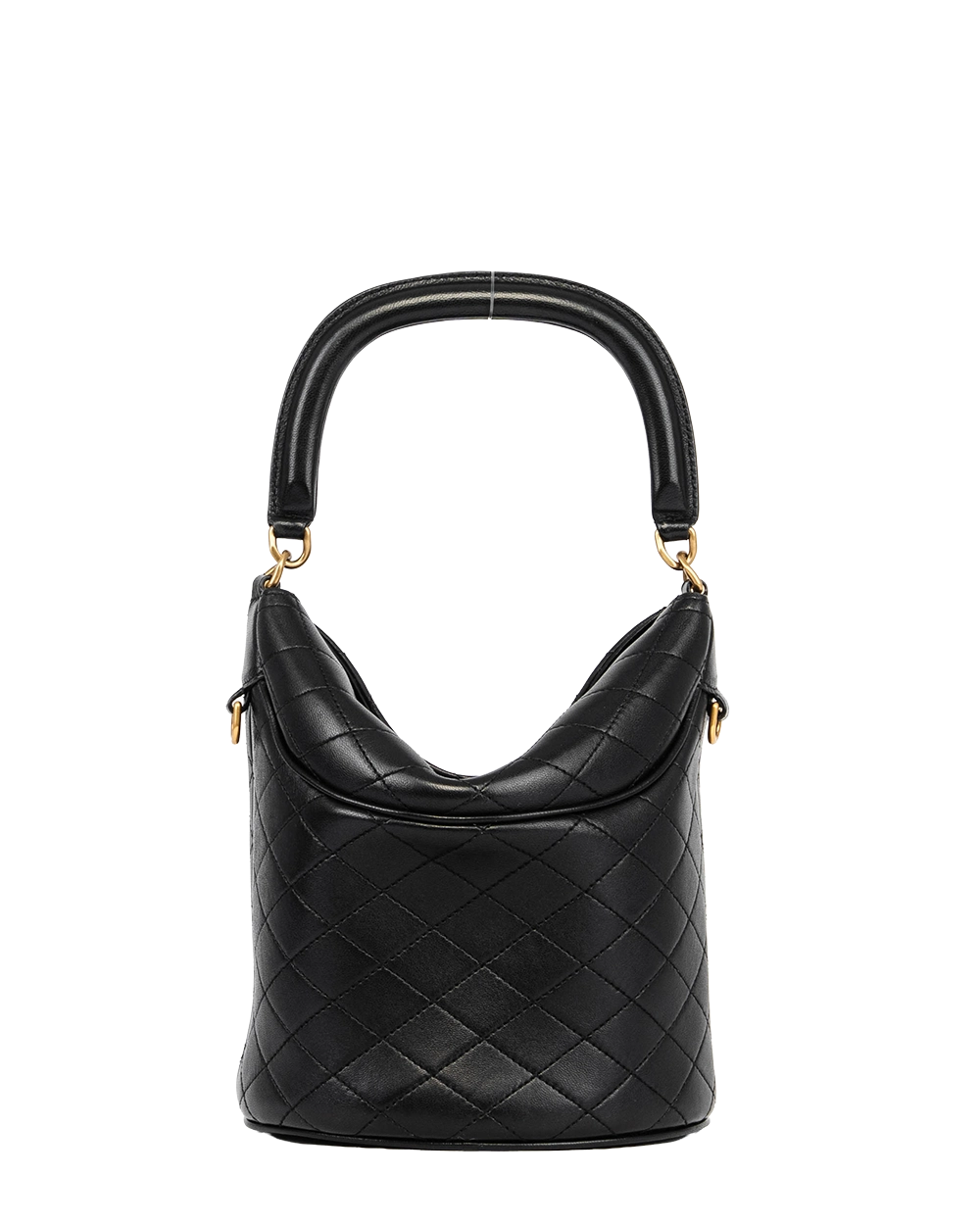 YSL GABY BUCKET BAG MINI BLACK CALF GHW 1819