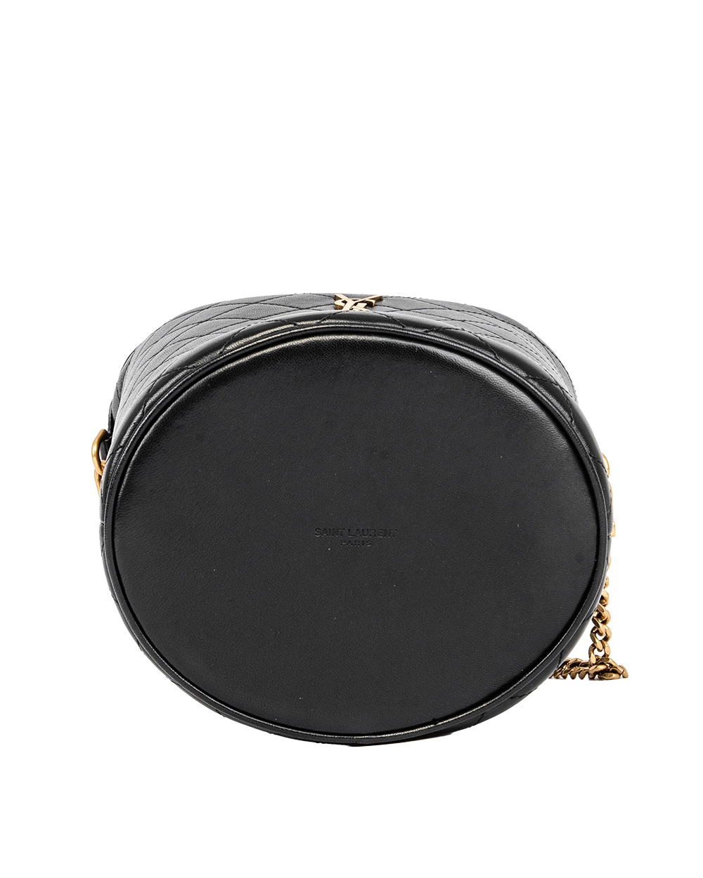YSL GABY BUCKET BAG MINI BLACK CALF GHW 1824
