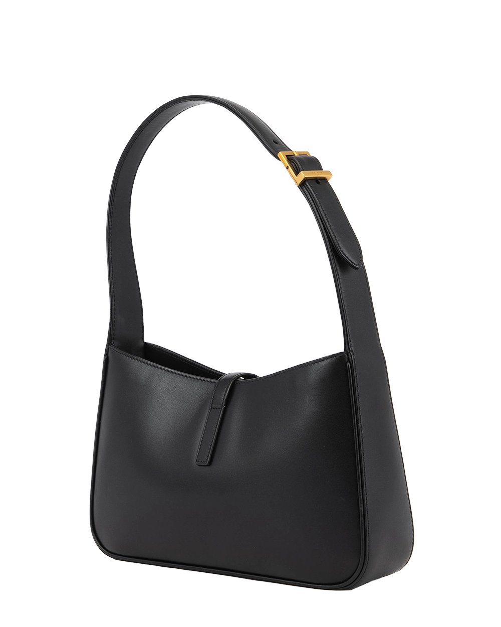 YSL HOBO 9 BLACK CALF GHW4435