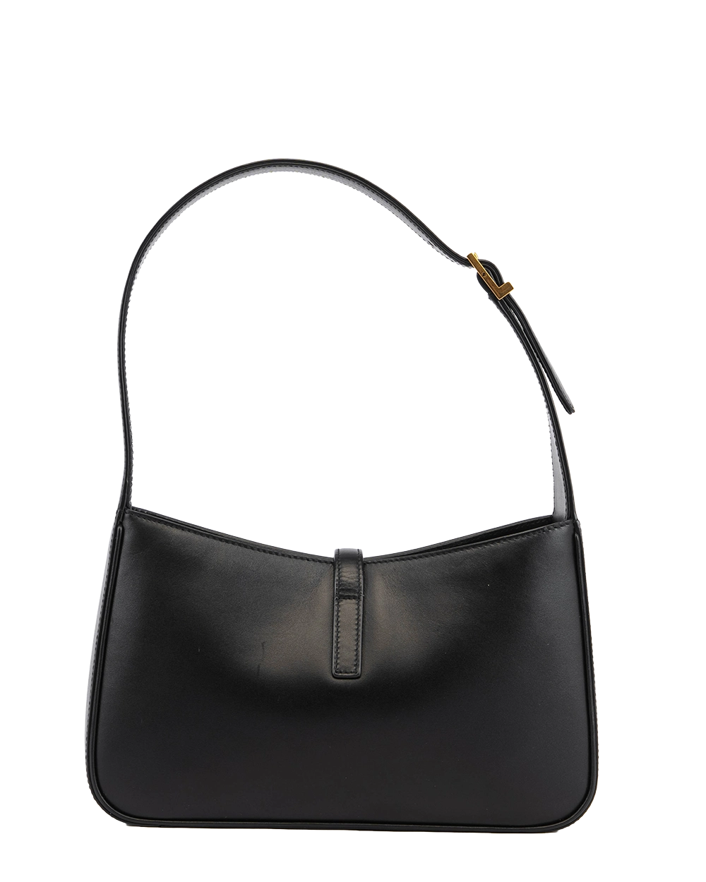 YSL HOBO 9 BLACK CALF GHW4436