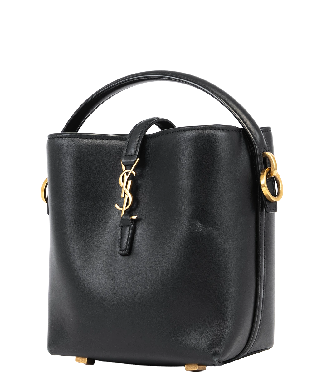 YSL LE 37 MINI BLACK CALF GHW ARS 765870 0623 1149