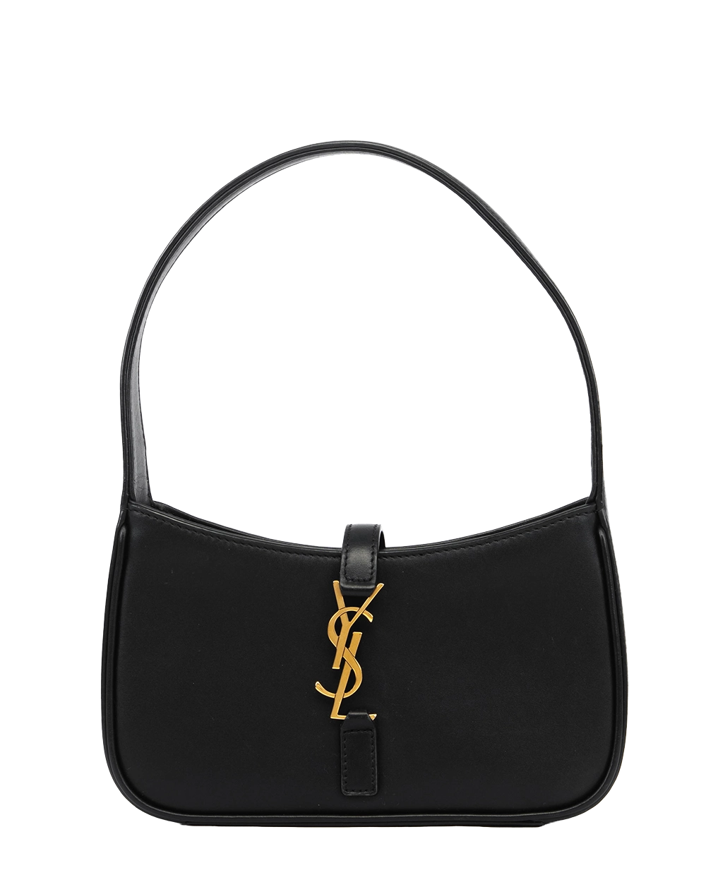 YSL LE 5 A7 HOBO MINI BLACK CALF GHW PLB 710318 0622 0273