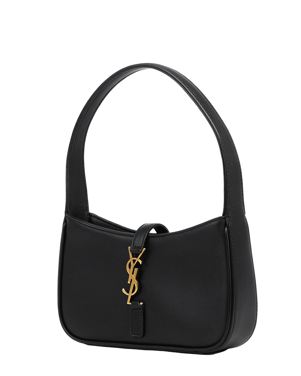 YSL LE 5 A7 HOBO MINI BLACK CALF GHW PLB 710318 0622 0275