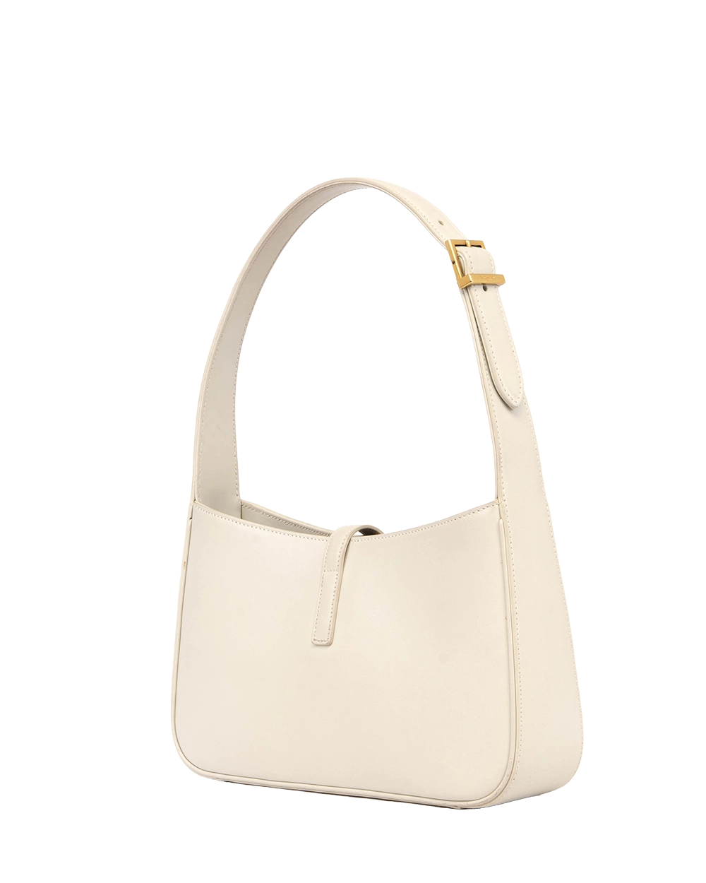 YSL LE 5 A7 HOBO WHITE CALF GHW MAL 657228 0621 0202
