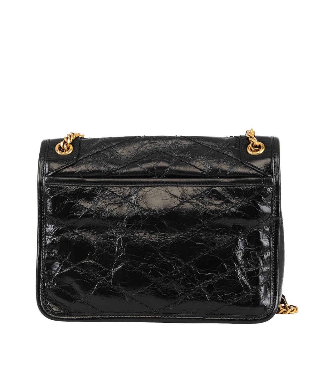 YSL NIKI BABY BLACK CALF GHW PLB 633160 0722 0072