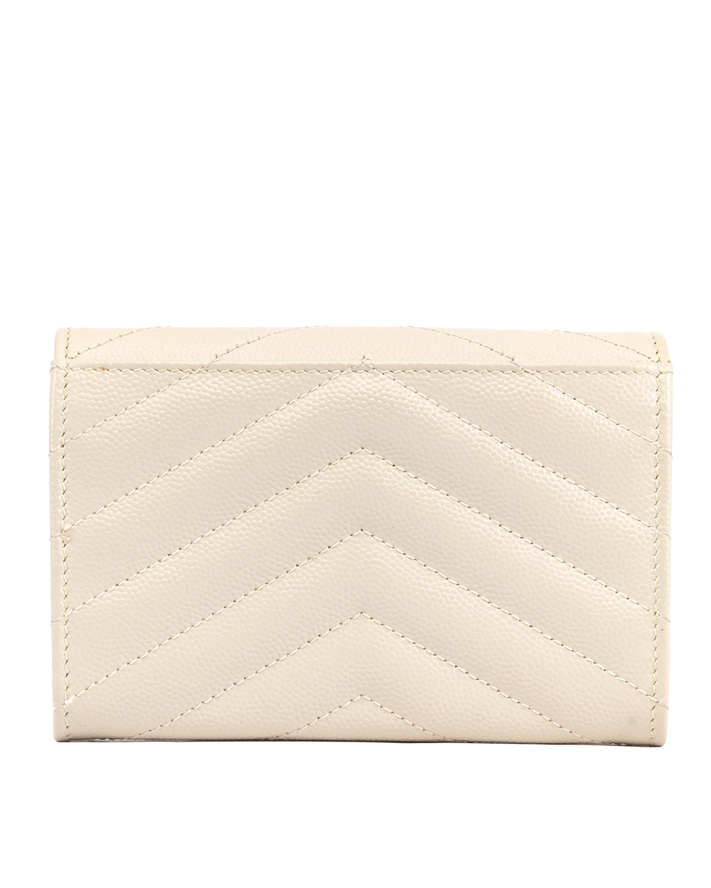 YSL SARAH CARD HOLDER WHITE CALF GHW ART4144040621 2068