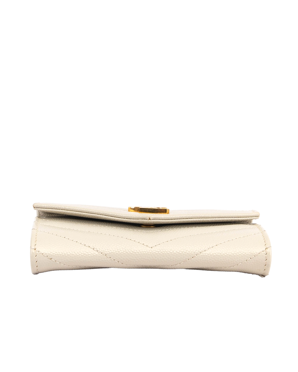 YSL SARAH CARD HOLDER WHITE CALF GHW ART4144040621 2069