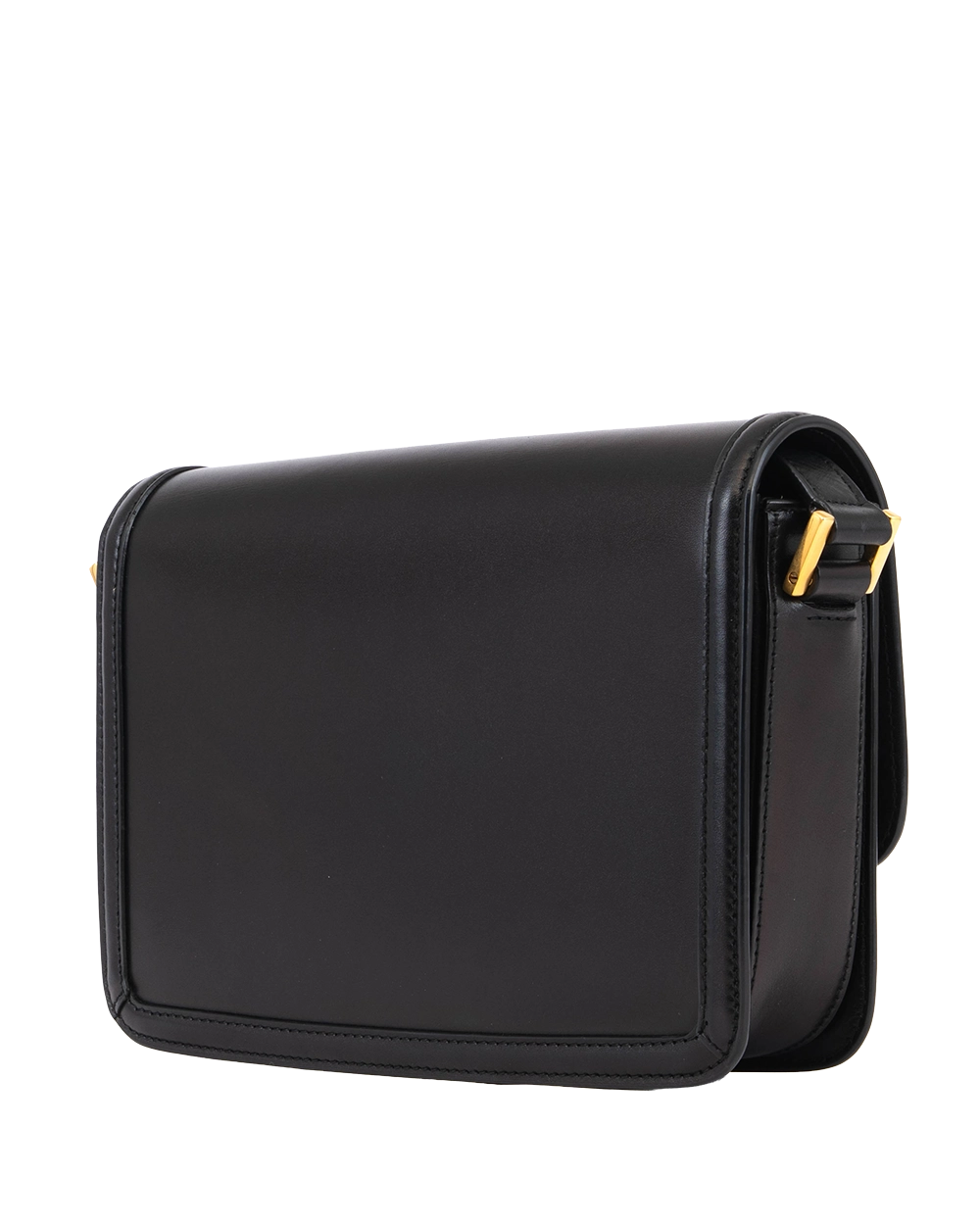 YSL SOLFERINO MEDIUM BLACK CALF GHW PLB 634305 0621 0477