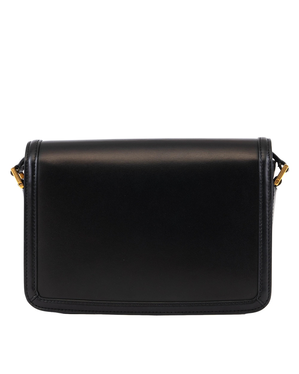 YSL SOLFERINO MEDIUM BLACK CALF GHW PLB 634305 0621 0478