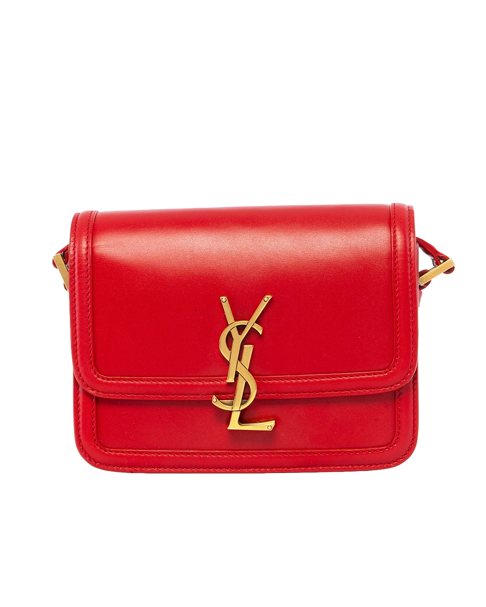 YSL SOLFERINO SMALL RED CALF GHW PLB 634306 1220 2385