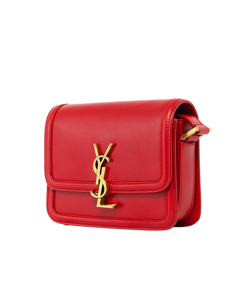 YSL SOLFERINO SMALL RED CALF GHW PLB 634306 1220 2387