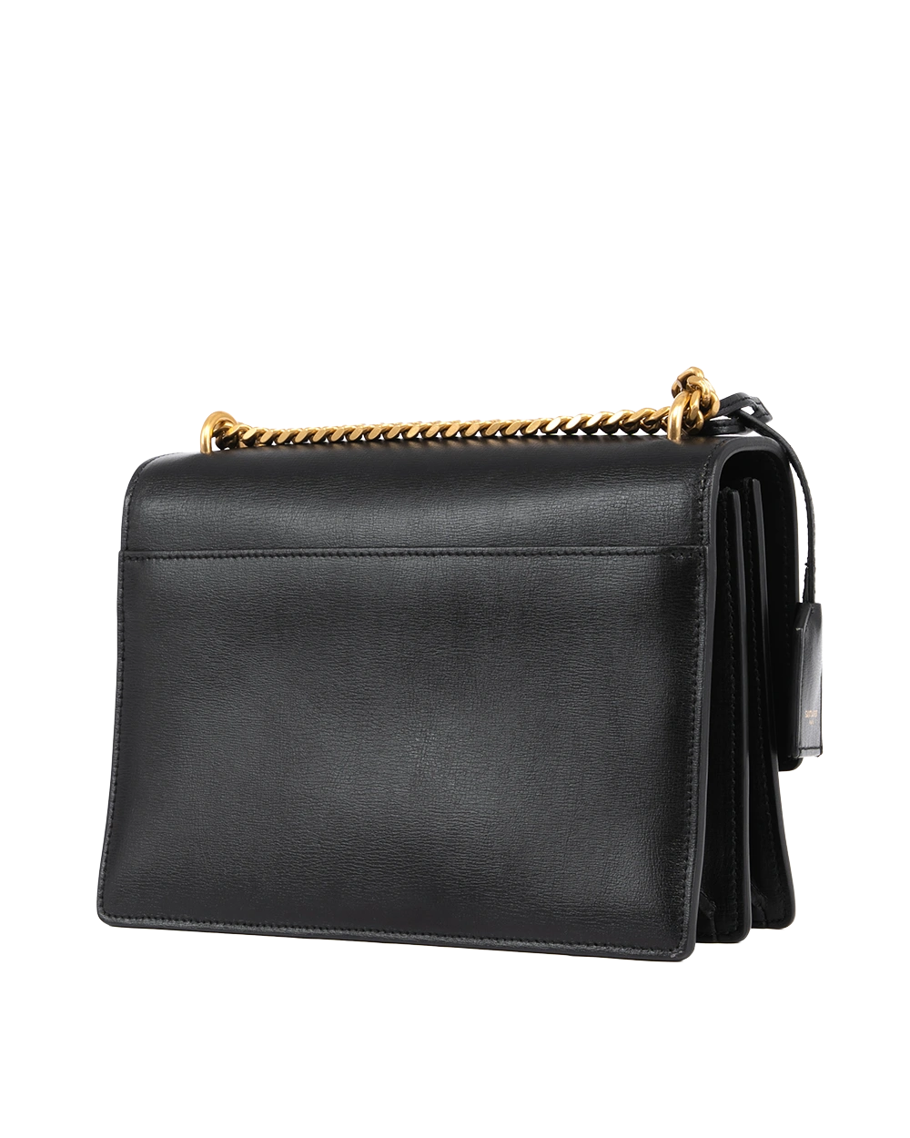 YSL SUN SET MEDIUM BLACK CALF GHW MAL442906 0112 3119