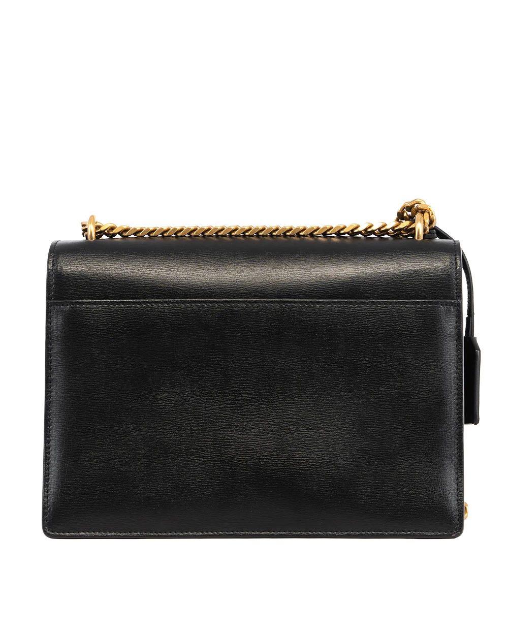 YSL SUN SET MEDIUM BLACK CALF GHW MAL442906 0112 3120