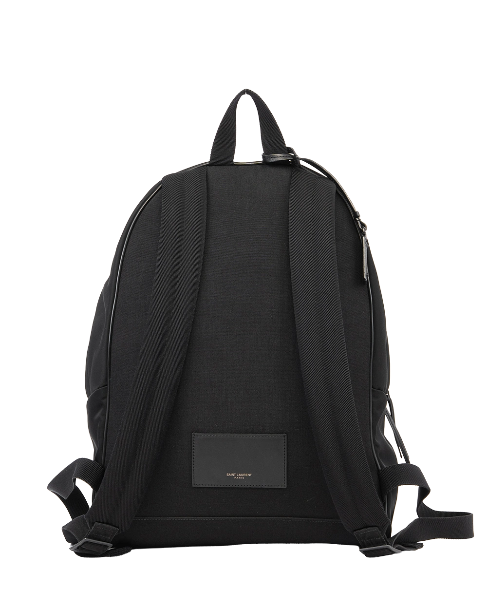 YSL TRIMMED SHELL BACKPACK BLACK NYLON SOBLACK LND 534967 1121 0066