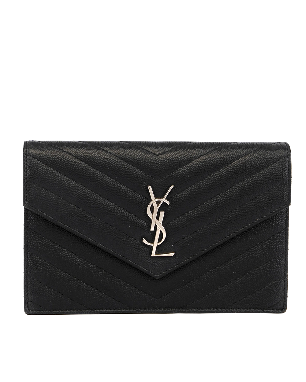YSL WOC 7.5 BLACK CHEVRON SHW GNC 393958 1217 3731